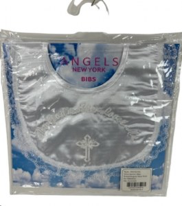 GIRLS BIBS MY GOD MOTHER LOVES ME (0565616)
